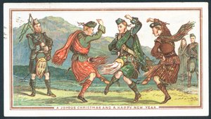 Cartolina di Natale scozzese