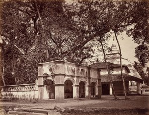 Tempio Buddista, Kalani, c. 1880 da Scowen and Co.