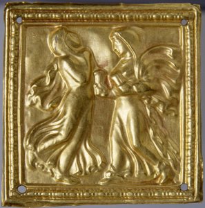 Arte scita: Placca quadrata con danzatori da Scythian