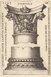 Capitello e Base di una Colonna