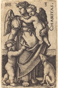 Carità da Sebald Beham