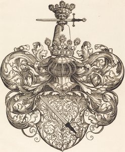 Stemma della famiglia Kress von Kressenstein da Sebald Beham