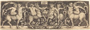Fregio con Centauri da Sebald Beham