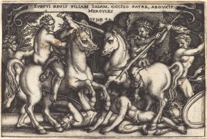 Ercole e Iole da Sebald Beham