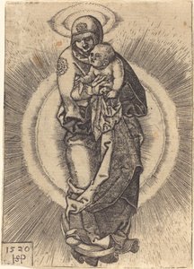 Madonna sulla mezzaluna da Sebald Beham