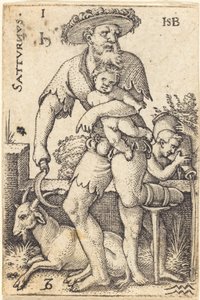 Saturno da Sebald Beham