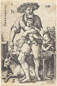 Saturno da Sebald Beham