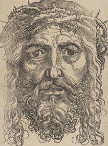 La testa di Cristo incoronata di spine, ca. 1520 da Sebald Beham