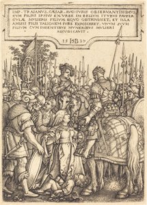 Il giudizio di Traiano da Sebald Beham
