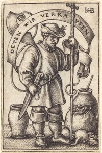 Il contadino al mercato da Sebald Beham