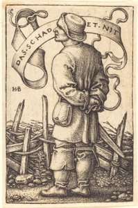 Il contadino del tempo: "Das Schadet Nit" da Sebald Beham