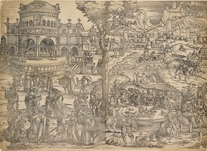 La festa di Erode, inizio XVI secolo
