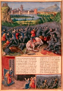 Scene dalla Prima Crociata, 1096-1099 c. 1490 da Sebastian Marmoret
