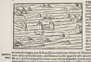 Cosmographia (dettaglio) da Sebastian Munster