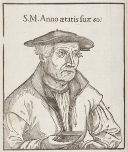 Cosmographia, retro della pagina del titolo, 1544 da Sebastian Munster