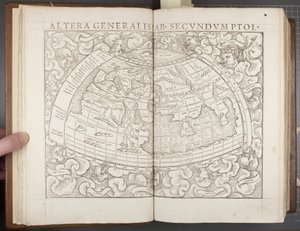 Globo, da Cosmographia, 1544