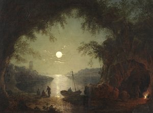 Una baia al chiaro di luna da Sebastian Pether