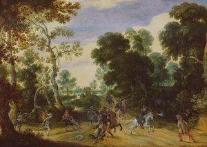 Scena di battaglia da Sebastian Vrancx