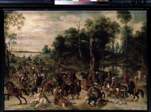 Attacco di cavalleria, c.1615 da Sebastian Vrancx