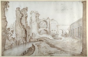 Rovine delle Terme di Tito da Sebastian Vrancx