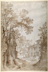 Veduta del Palazzo del Quirinale da Sebastian Vrancx