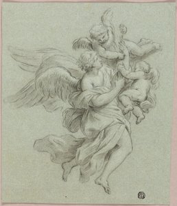 Angelo con Putti da Sebastiano Conca