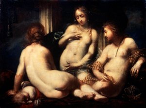 Le tre Grazie, 1650 da Sebastiano Mazzoni