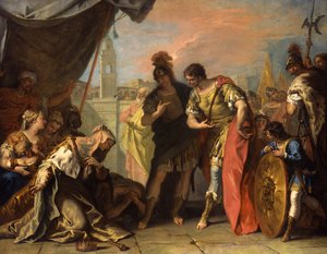 Alessandro e la famiglia di Dario da Sebastiano Ricci