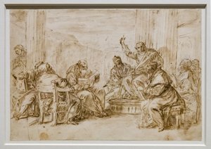 Cristo tra i dottori da Sebastiano Ricci