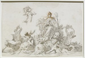 Trionfo di Venezia da Sebastiano Ricci