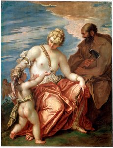 Venere, Vulcano e Cupido, 1700 da Sebastiano Ricci