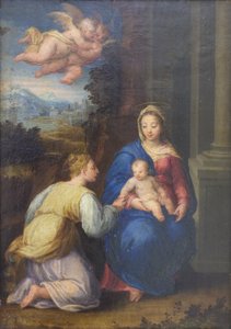Matrimonio di Santa Caterina da Sebastiano called Bastianino Filippi