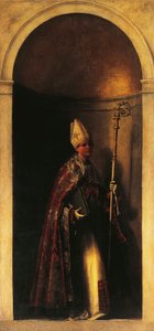 San Luigi di Tolosa, decorazione della porta dell