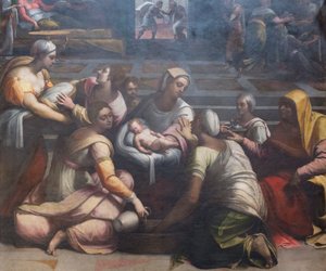 La natività della Vergine da Sebastiano del (c.1485 1547) Piombo