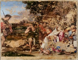 Adorazione dei Pastori (dopo la pulizia, prima del restauro)