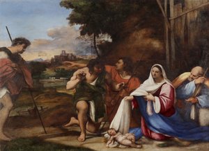Adorazione dei pastori, 1510 da Sebastiano del Piombo