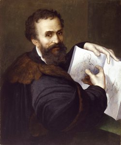 Michelangelo Buonarroti, c.1520 da Sebastiano del Piombo