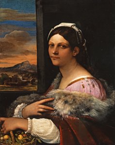 Ritratto di giovane donna romana da Sebastiano del Piombo