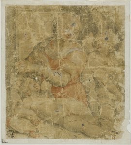 Vergine e Bambino con angelo