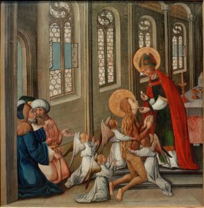 Ultima comunione di Maria Maddalena da Seeschwäbischer Meister