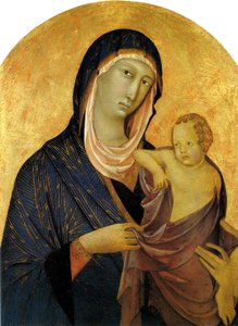 Madonna col Bambino, ca 1320 da Segna di Bonaventura