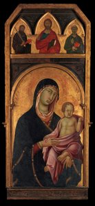 Madonna con Bambino, ca. 1320 da Segna di Buonaventura