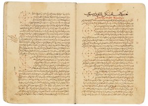 Compendio di trattati di astronomia e matematica di Nasir Al-Din Muhammad bin Al-Hasan Al-Tusi