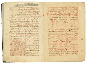 Compendio di trattati su astronomia e matematica di Nasir Al-Din Muhammad bin Al-Hasan Al-Tusi