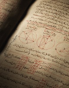 Compendio di trattati su astronomia e matematica di Nasir Al-Din Muhammad bin Al-Hasan Al-Tusi da Seljuq Dynasty