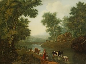 Paesaggio nei Dintorni di San Pietroburgo da Semyon Fyodorovich Shchedrin