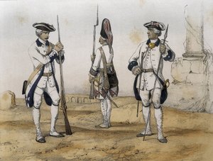 Fanteria di linea durante il regno di Carlo III di Spagna da Serafin Maria Earl of Clonard De Sotto
