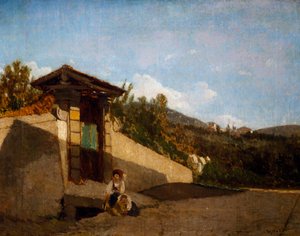 Portico di Villa Toscana, c.1861
