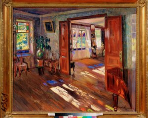 In una casa da Sergei Arsenevich Vinogradov