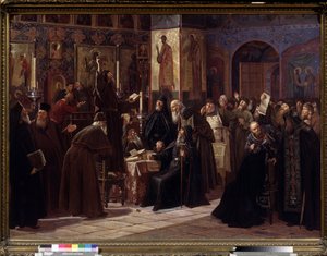 La rivolta del monastero Solovetsky nel 1666 da Sergei Dmitrievich Miloradovich